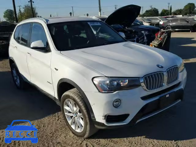 2017 BMW X3 5UXWZ7C37H0X40119 зображення 0