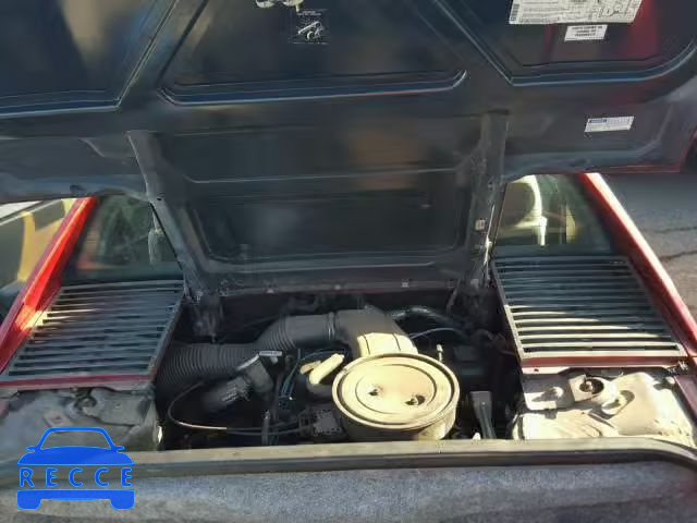 1987 PONTIAC FIERO 1G2PE11R5HP215884 image 6