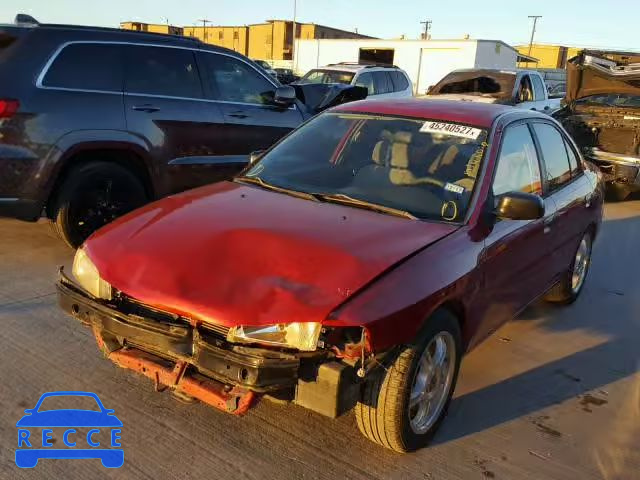 2001 MITSUBISHI MIRAGE JA3AY26C91U034778 image 1