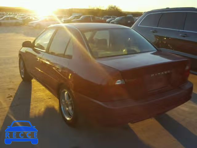 2001 MITSUBISHI MIRAGE JA3AY26C91U034778 image 2