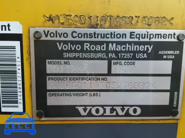 2012 VOLVO ALL OTHER VCE0D118T0S276082 image 9