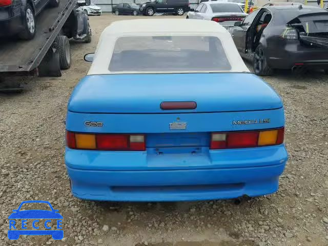 1991 GEO METRO JG1MR3365MK612349 зображення 5