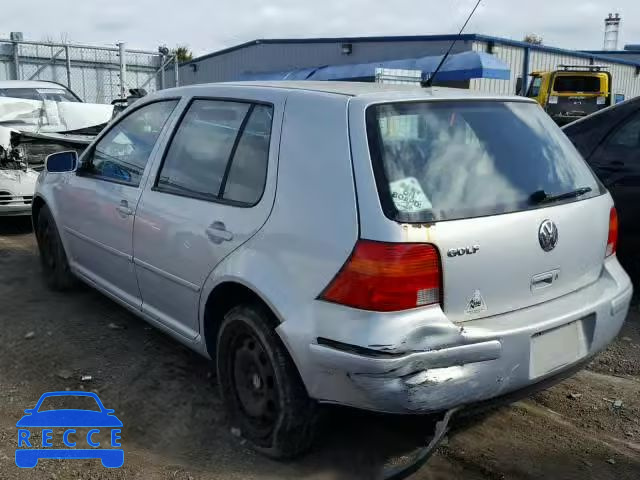 2000 VOLKSWAGEN GOLF WVWGC21J7YW596709 image 2