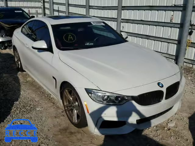 2014 BMW 435 I WBA3R1C53EK191812 зображення 0