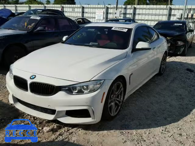 2014 BMW 435 I WBA3R1C53EK191812 зображення 1