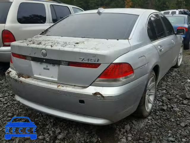 2004 BMW 745 WBAGL634X4DP71066 зображення 3