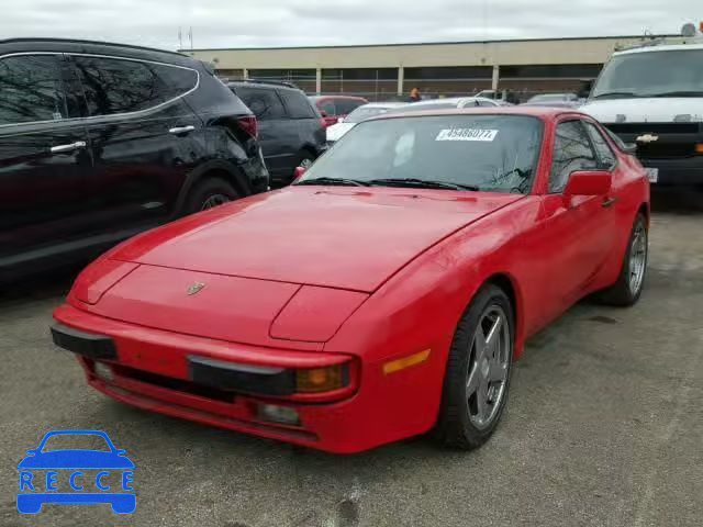 1987 PORSCHE 944 WP0AA0941HN451993 Bild 1