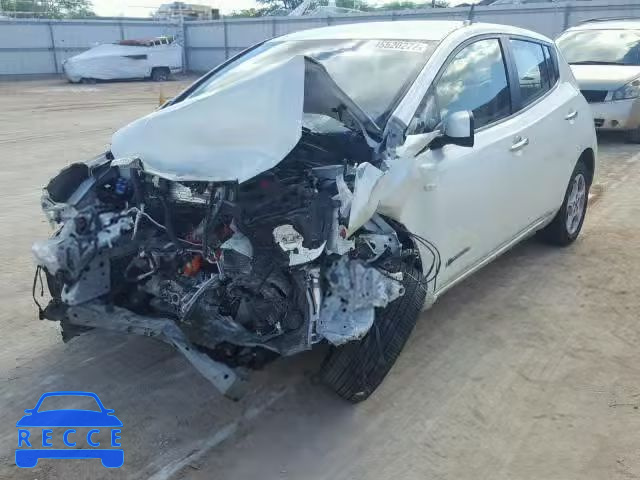 2011 NISSAN LEAF JN1AZ0CP1BT009586 image 1