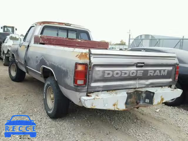 1989 DODGE W-SERIES 1B7HM06Y1KS053804 Bild 2