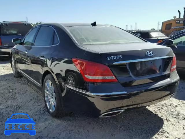 2011 HYUNDAI EQUUS KMHGH4JF3BU038878 image 2