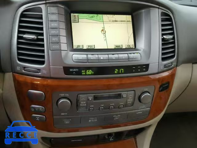 2003 LEXUS LX JTJHT00WX33525193 зображення 8