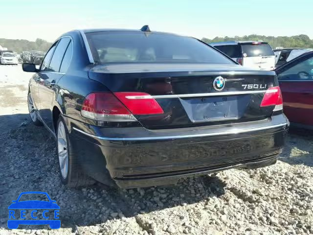 2007 BMW 750 WBAHN83557DT71410 зображення 2