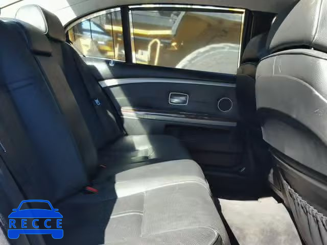 2007 BMW 750 WBAHN83557DT71410 зображення 5