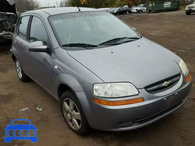 2008 CHEVROLET AVEO BASE KL1TD66698B035661 image 0