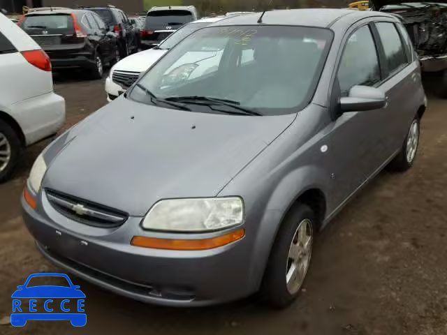 2008 CHEVROLET AVEO BASE KL1TD66698B035661 image 1