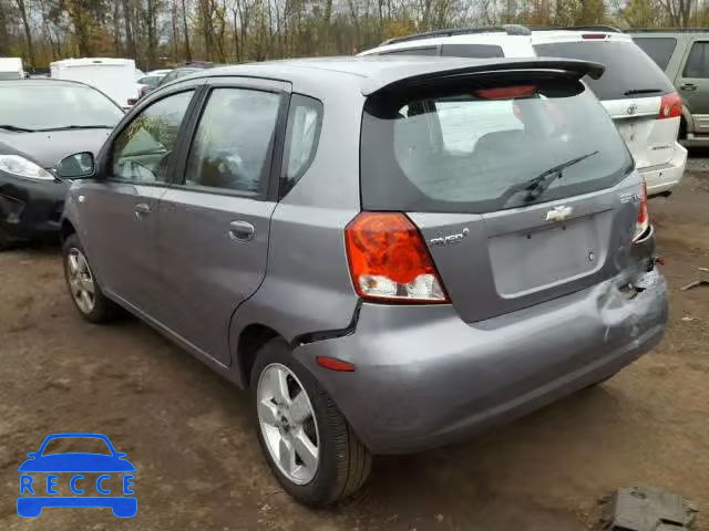 2008 CHEVROLET AVEO BASE KL1TD66698B035661 зображення 2