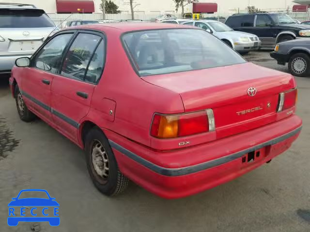 1992 TOYOTA TERCEL JT2EL43A8N0172527 image 2