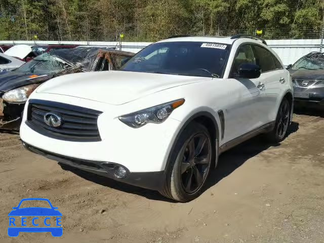 2016 INFINITI QX70 JN8CS1MU4GM670815 image 1