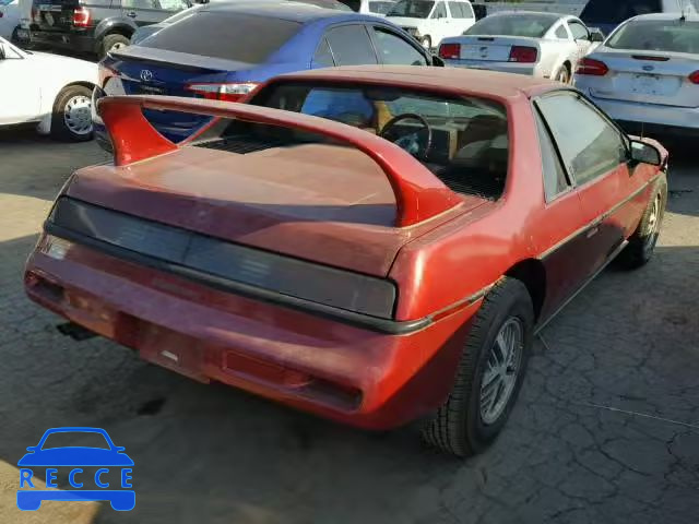 1988 PONTIAC FIERO 1G2PE11R8JP213620 image 3