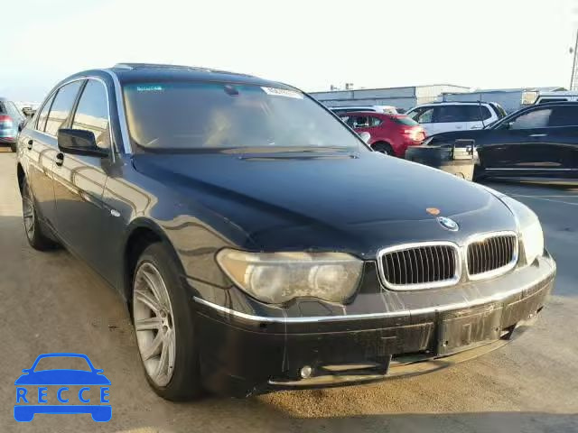 2002 BMW 745 WBAGN63402DR04523 image 0
