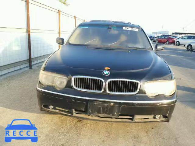 2002 BMW 745 WBAGN63402DR04523 image 8