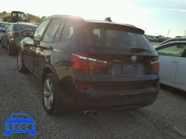 2017 BMW X3 5UXWZ7C39H0V87422 image 2