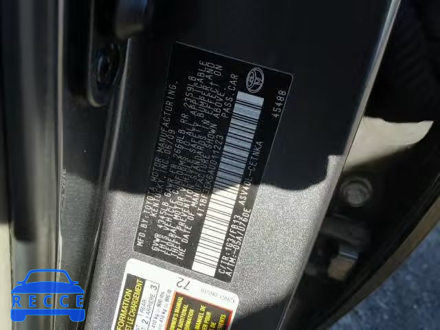 2010 TOYOTA CAMRY BASE 4T1BF3EK6AU011223 image 9