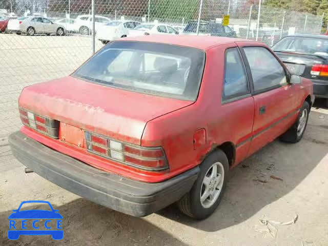 1992 DODGE SHADOW 1B3XP24D1NN222559 зображення 3