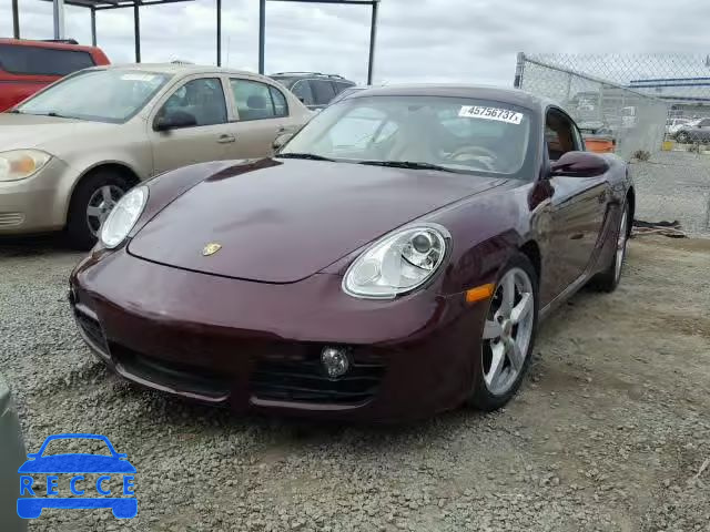 2007 PORSCHE CAYMAN WP0AA29827U763338 image 1