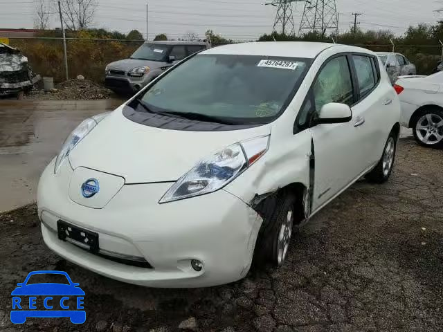 2012 NISSAN LEAF JN1AZ0CP2CT016435 зображення 1