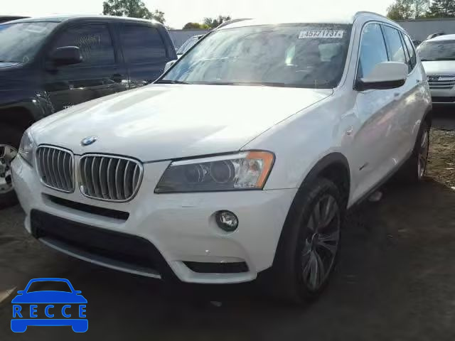 2013 BMW X3 5UXWX7C5XDL982239 image 1