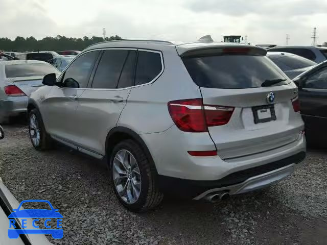 2016 BMW X3 5UXWX9C52G0D73876 image 2