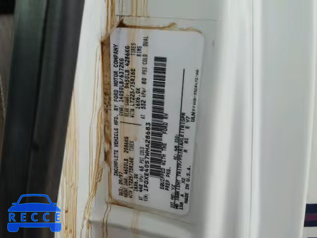 1998 FORD DAMON RV 1FDXE40S7WHA28683 image 9