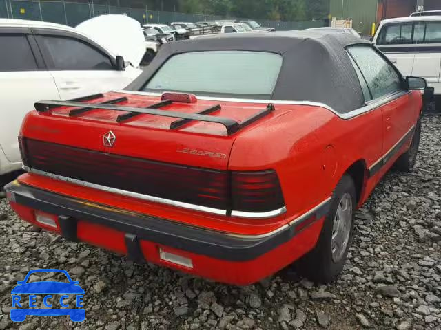 1992 CHRYSLER LEBARON 1C3XU45K0NF296313 Bild 3