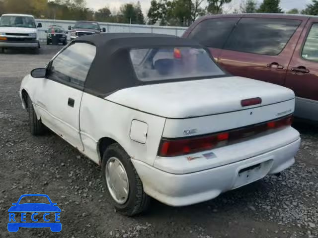 1992 GEO METRO JG1MR3363NK212081 Bild 2