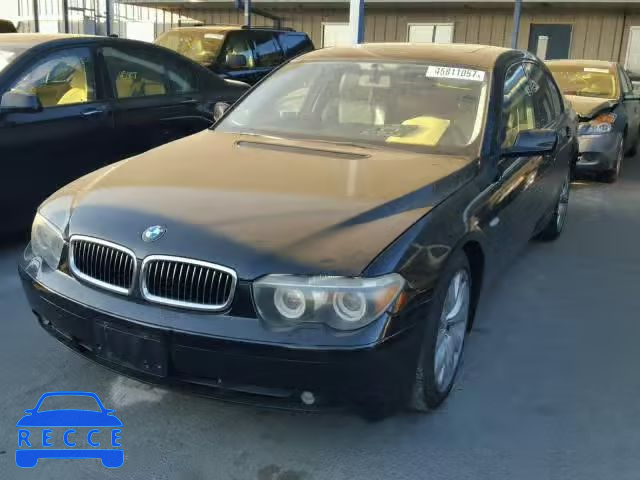 2004 BMW 745 WBAGL63404DP70606 зображення 1