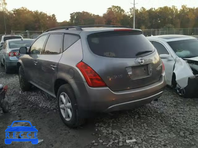 2005 NISSAN MURANO SL JN8AZ08W55W427315 image 2