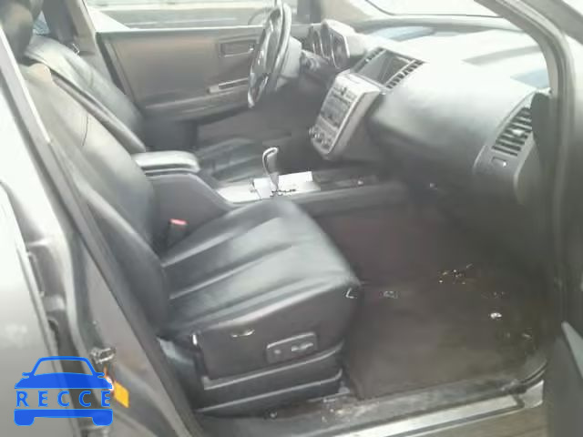 2005 NISSAN MURANO SL JN8AZ08W55W427315 image 4