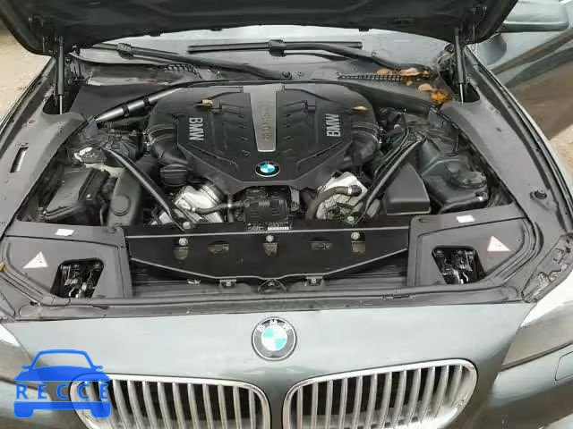 2012 BMW 550 WBAFR9C55CDX79417 зображення 6