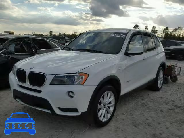 2013 BMW X3 5UXWX9C56DLK59631 image 1