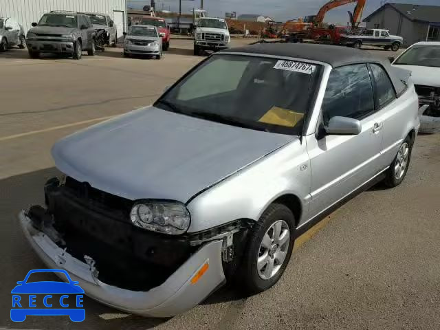 2002 VOLKSWAGEN CABRIO 3VWDC21V52M806685 image 1