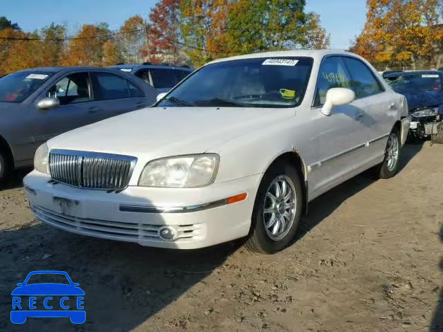 2004 HYUNDAI XG 350 KMHFU45E84A342608 image 1