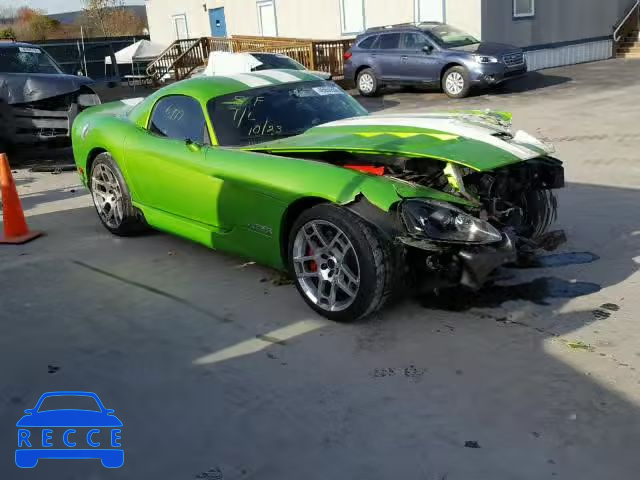 2008 DODGE VIPER 1B3JZ69Z08V201038 зображення 0