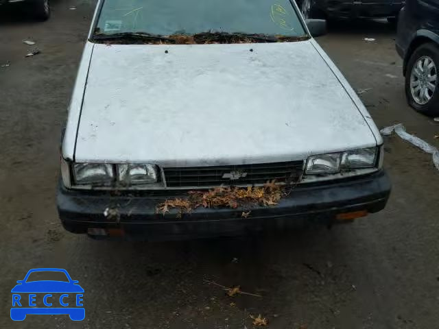 1987 CHEVROLET NOVA 1Y1SK5144HZ090595 Bild 8