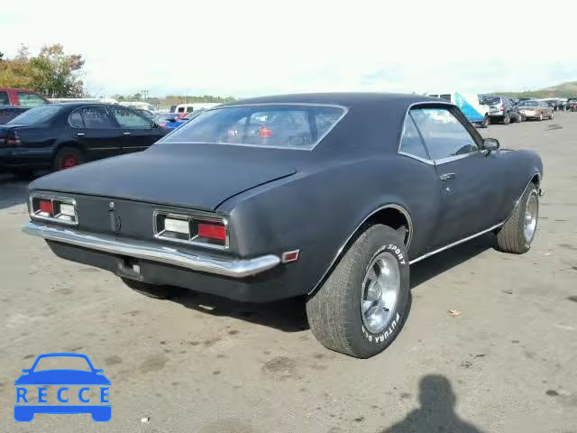 1968 CHEVROLET CAMARO 124378N329279 зображення 3