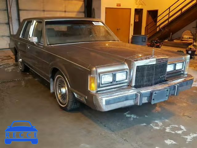 1989 LINCOLN TOWN CAR 1LNBM81F3KY790151 зображення 0