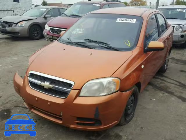 2007 CHEVROLET AVEO BASE KL1TD56697B104633 image 1