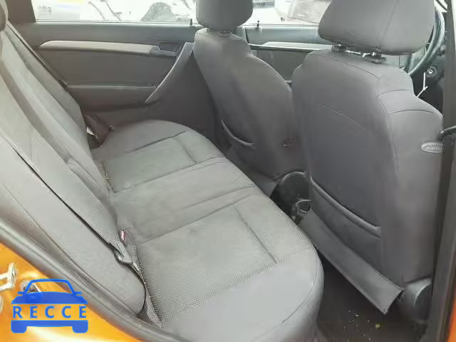 2007 CHEVROLET AVEO BASE KL1TD56697B104633 image 5