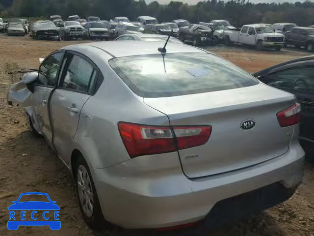 2017 KIA RIO KNADM4A37H6029099 image 2