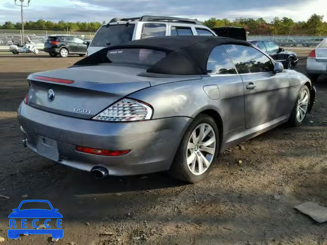 2008 BMW 650 WBAEB53528CX63147 зображення 3